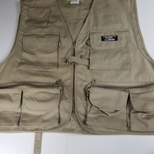LL Bean Angler Fishing Vest (New) L